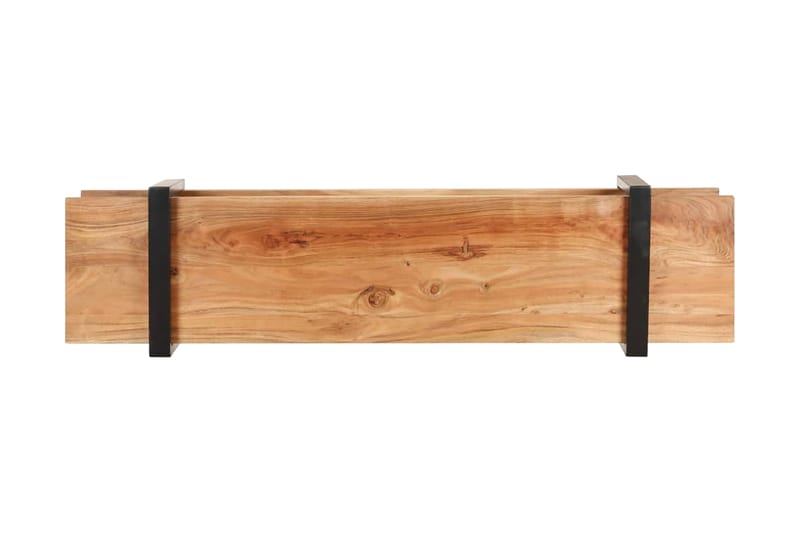 TV-bänk 160x40x40 cm massivt akaciaträ - Brun - Möbler - Tv möbel & mediamöbel - TV bänk & mediabänk