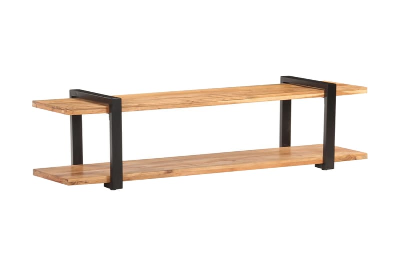 TV-bänk 160x40x40 cm massivt akaciaträ - Brun - Möbler - Tv möbel & mediamöbel - TV bänk & mediabänk