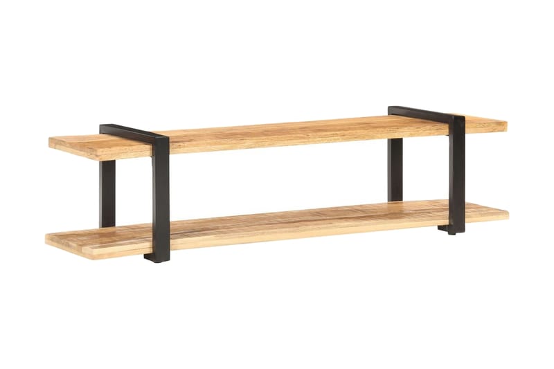 TV-bänk 160x40x40 cm massivt grovt mangoträ - Brun - Möbler - Tv möbel & mediamöbel - TV bänk & mediabänk