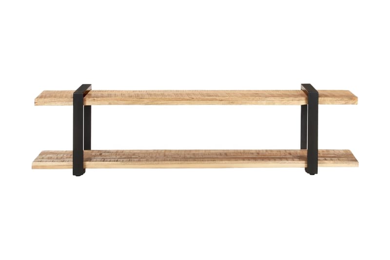 TV-bänk 160x40x40 cm massivt grovt mangoträ - Brun - Möbler - Tv möbel & mediamöbel - TV bänk & mediabänk