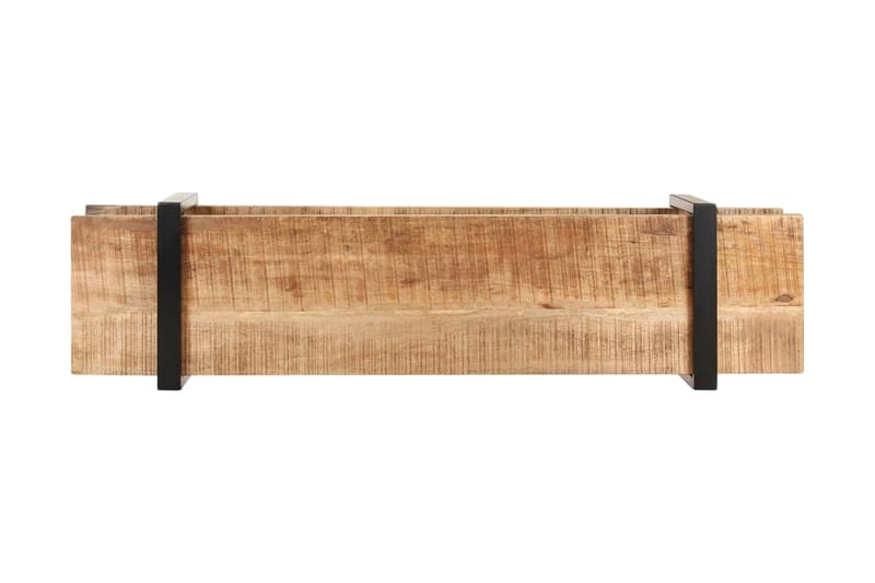 TV-bänk 160x40x40 cm massivt grovt mangoträ - Brun - Möbler - Tv möbel & mediamöbel - TV bänk & mediabänk