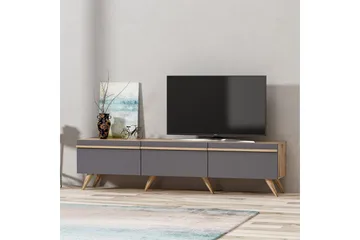 Tv-bänk 180 cm - Antracit - Möbler - Tv möbel & mediamöbel - TV bänk & mediabänk