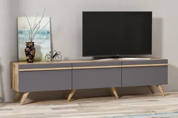 Tv-bänk 180 cm - Antracit - Möbler - Tv möbel & mediamöbel - TV bänk & mediabänk
