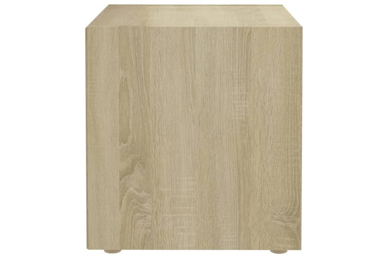 TV-bänk 4 st sonoma-ek 37x35x37 cm spånskiva - Brun - Möbler - Tv möbel & mediamöbel - TV bänk & mediabänk