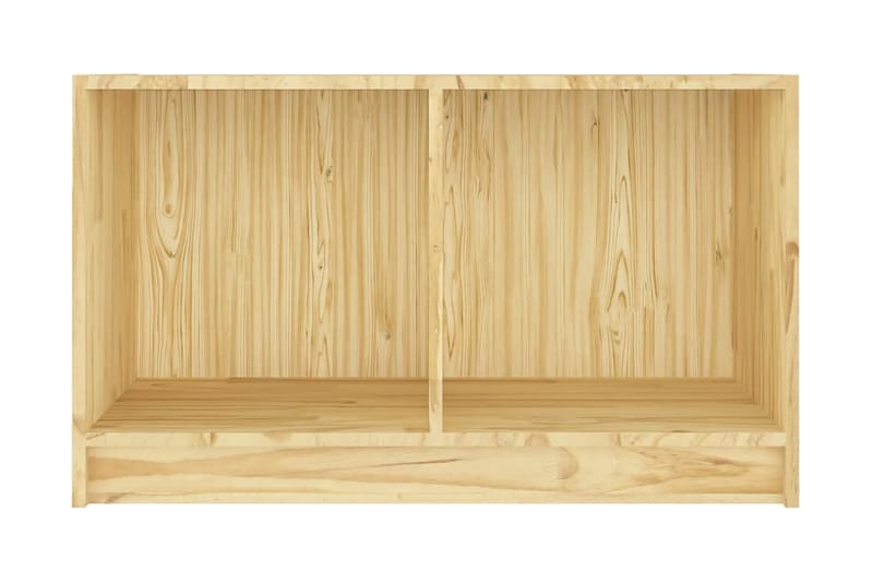 TV-bänk 70x33x42 cm massiv furu - Brun - Möbler - Tv möbel & mediamöbel - TV bänk & mediabänk