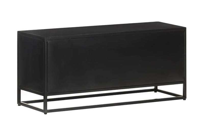 TV-bänk 90x30x40 cm grovt mangoträ - Brun - Möbler - Tv möbel & mediamöbel - TV bänk & mediabänk