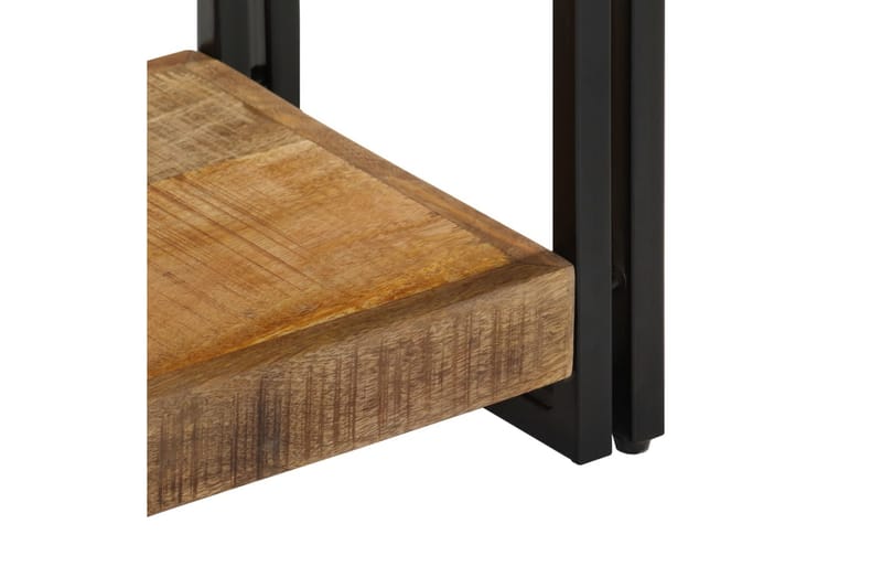 TV-bänk 90x30x40 cm massivt mangoträ - Brun - Möbler - Tv möbel & mediamöbel - TV bänk & mediabänk