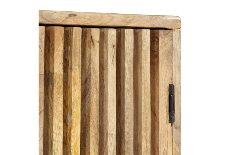 TV-bänk 90x30x40 cm massivt mangoträ - Brun - Möbler - Tv möbel & mediamöbel - TV bänk & mediabänk