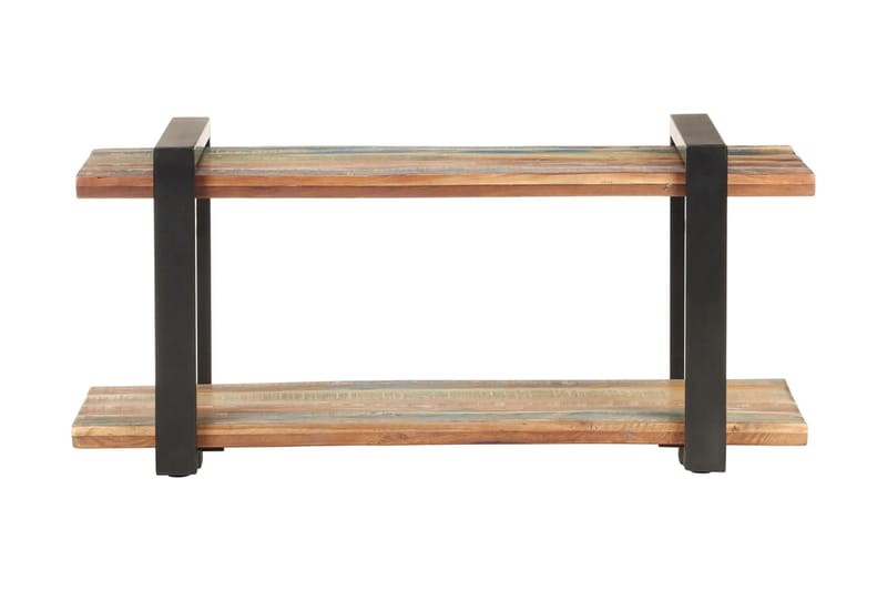 TV-bänk 90x40x40 cm massivt återvunnet trä - Brun - Möbler - Tv möbel & mediamöbel - TV bänk & mediabänk