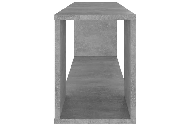 TV-bänk betonggrå 100x24x32 cm spånskiva - Grå - Möbler - Tv möbel & mediamöbel - TV bänk & mediabänk