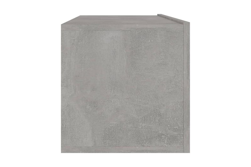 TV-bänk betonggrå 100x30x30 cm spånskiva - Grå - Möbler - Tv möbel & mediamöbel - TV bänk & mediabänk