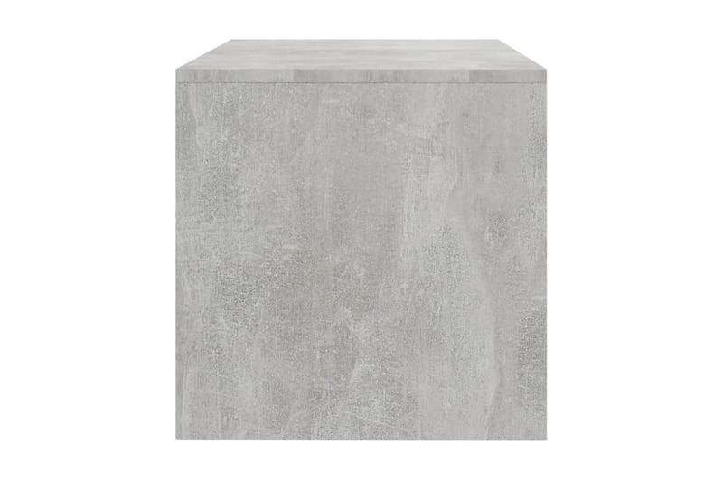 TV-bänk betonggrå 100x40x40 cm spånskiva - Grå - Möbler - Tv möbel & mediamöbel - TV bänk & mediabänk