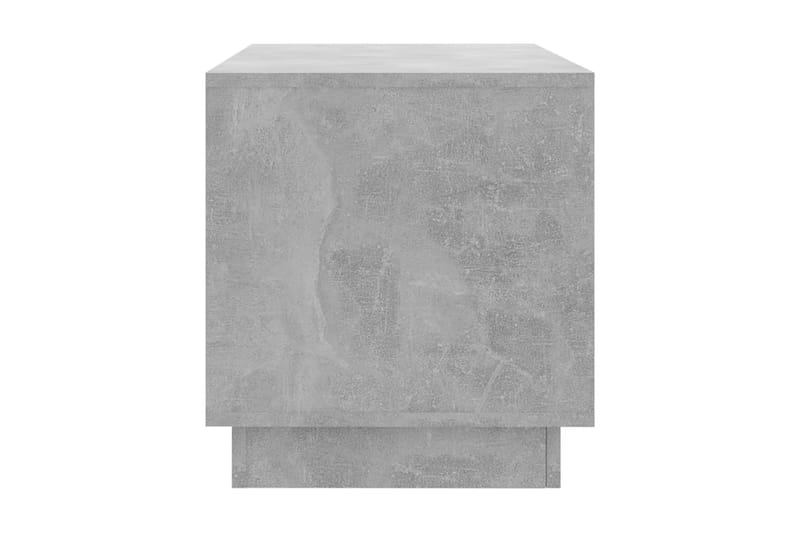 TV-bänk betonggrå 102x41x44 cm spånskiva - Grå - Möbler - Tv möbel & mediamöbel - TV bänk & mediabänk