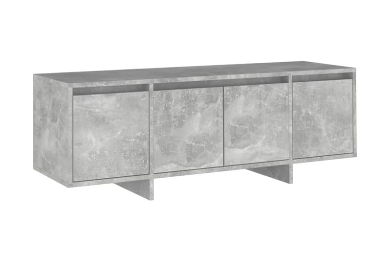 TV-bänk betonggrå 120x30x40,5 cm spånskiva - Grå - Möbler - Tv möbel & mediamöbel - TV bänk & mediabänk