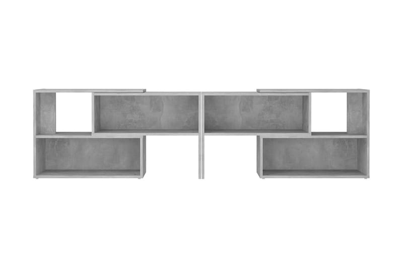TV-bänk betonggrå 149x30x52 cm spånskiva - Grå - Möbler - Tv möbel & mediamöbel - TV bänk & mediabänk