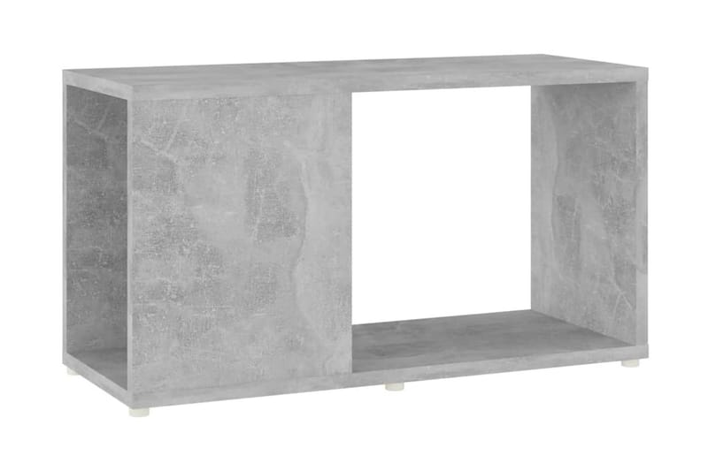 TV-bänk betonggrå 60x24x32 cm spånskiva - Grå - Möbler - Tv möbel & mediamöbel - TV bänk & mediabänk