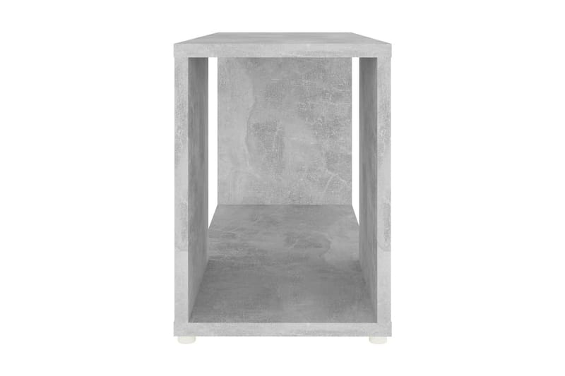 TV-bänk betonggrå 60x24x32 cm spånskiva - Grå - Möbler - Tv möbel & mediamöbel - TV bänk & mediabänk