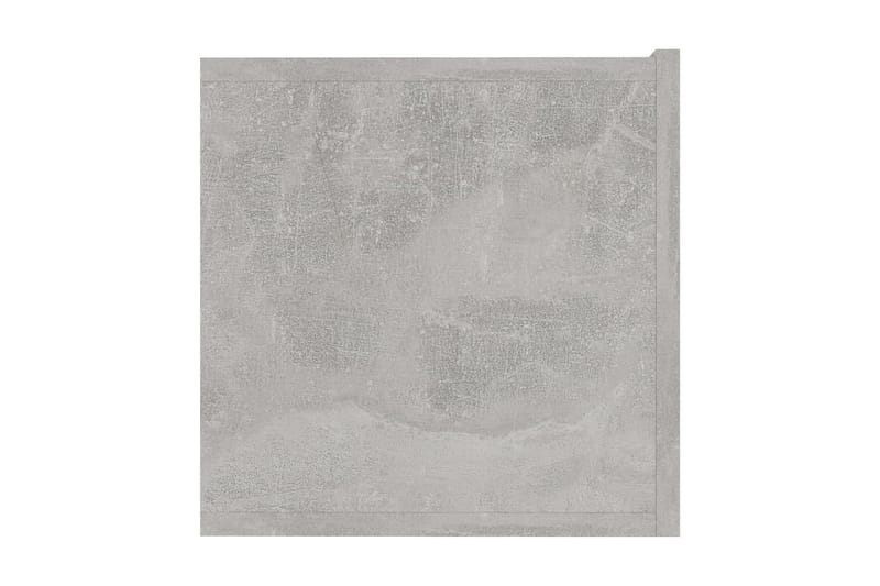 TV-bänk betonggrå 80x30x30 cm spånskiva - Grå - Möbler - Tv möbel & mediamöbel - TV bänk & mediabänk