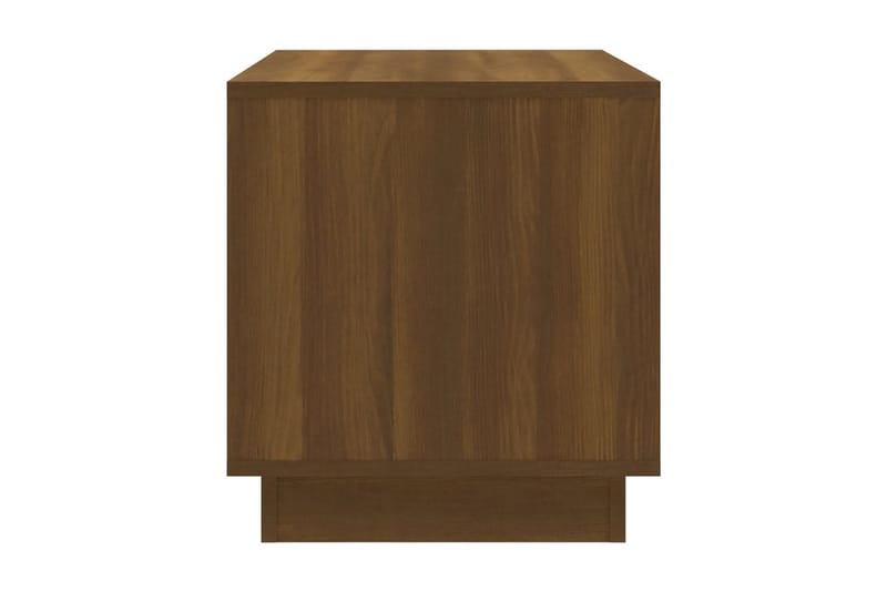 TV-bänk brun ek 70x41x44 cm spånskiva - Brun - Möbler - Tv möbel & mediamöbel - TV bänk & mediabänk