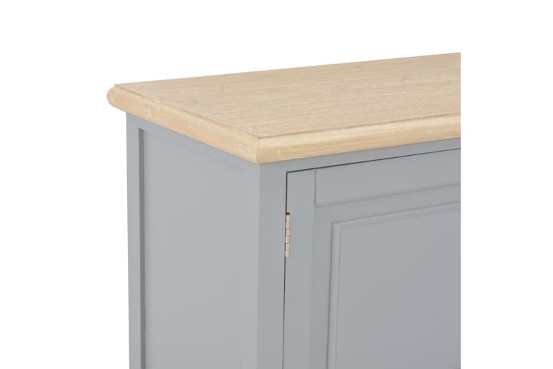 TV-bänk grå 120x30x40 cm trä - Grå - Möbler - Tv möbel & mediamöbel - TV bänk & mediabänk