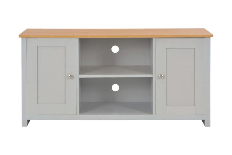 TV-bänk grå 120x39x58 cm - Grå - Möbler - Tv möbel & mediamöbel - TV bänk & mediabänk
