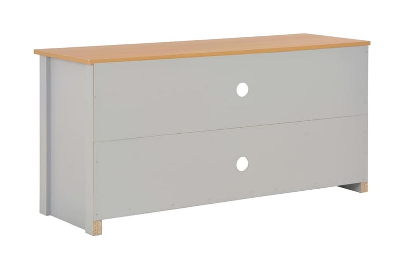 TV-bänk grå 120x39x58 cm - Grå - Möbler - Tv möbel & mediamöbel - TV bänk & mediabänk