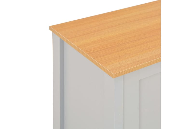 TV-bänk grå 120x39x58 cm - Grå - Möbler - Tv möbel & mediamöbel - TV bänk & mediabänk