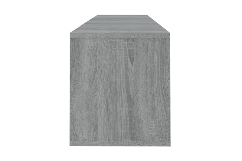 TV-bänk grå sonoma-ek 120x30x40,5 cm spånskiva - Grå - Möbler - Tv möbel & mediamöbel - TV bänk & mediabänk