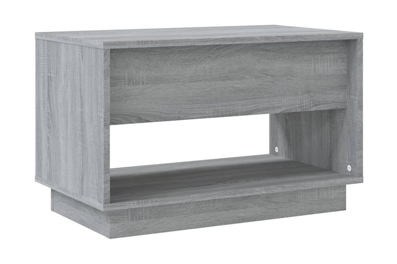TV-bänk grå sonoma-ek 70x41x44 cm spånskiva - Grå - Möbler - Tv möbel & mediamöbel - TV bänk & mediabänk