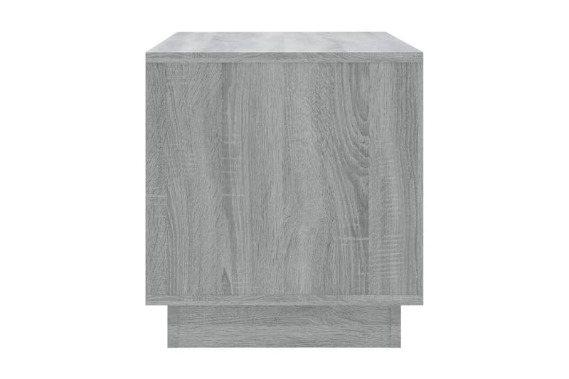 TV-bänk grå sonoma-ek 70x41x44 cm spånskiva - Grå - Möbler - Tv möbel & mediamöbel - TV bänk & mediabänk
