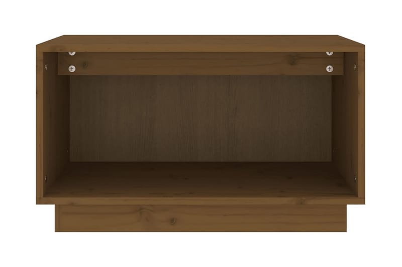 Tv-bänk honungsbrun 60x35x35 cm massiv furu - Brun - Möbler - Tv möbel & mediamöbel - TV bänk & mediabänk