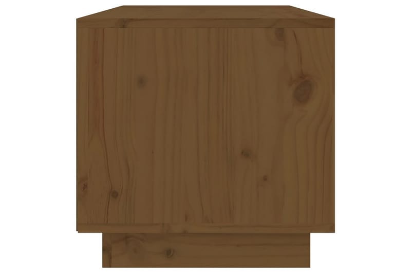 Tv-bänk honungsbrun 60x35x35 cm massiv furu - Brun - Möbler - Tv möbel & mediamöbel - TV bänk & mediabänk