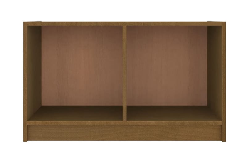 TV-b�änk honungsbrun 70x33x42 cm massiv furu - Brun - Möbler - Tv möbel & mediamöbel - TV bänk & mediabänk