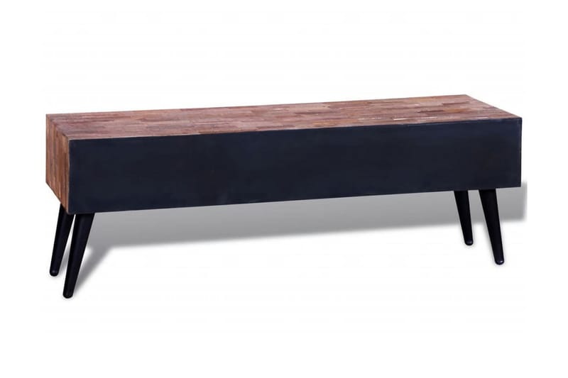 TV-bänk konsolbord i återvunnen teak med 4 lådor - Brun - Möbler - Tv möbel & mediamöbel - TV bänk & mediabänk