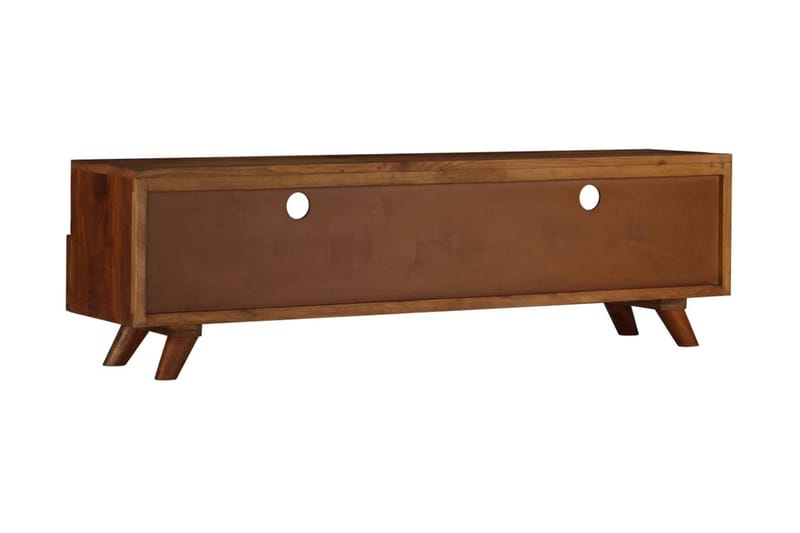 TV-bänk massivt återvunnet trä 140x30x40 cm - Brun - Möbler - Tv möbel & mediamöbel - TV bänk & mediabänk