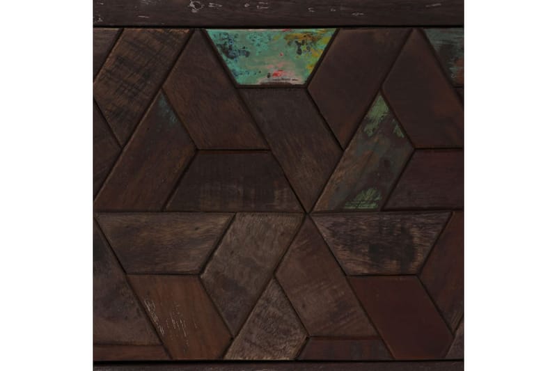 TV-bänk massivt återvunnet trä 140x30x45 cm - Brun - Möbler - Tv möbel & mediamöbel - TV bänk & mediabänk
