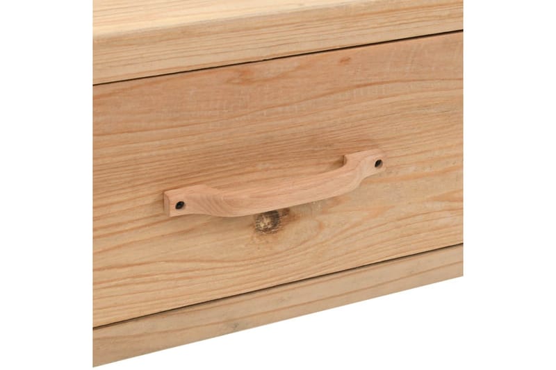 TV-bänk massivt granträ 120x33x35 cm - Brun - Möbler - Tv möbel & mediamöbel - TV bänk & mediabänk