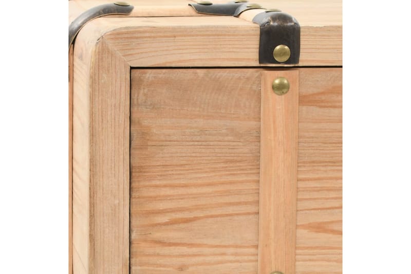 TV-bänk massivt granträ 120x33x35 cm - Brun - Möbler - Tv möbel & mediamöbel - TV bänk & mediabänk