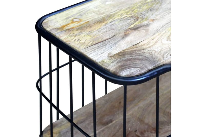 TV-bänk massivt mangoträ 100x40x45 cm - Brun - Möbler - Tv möbel & mediamöbel - TV bänk & mediabänk