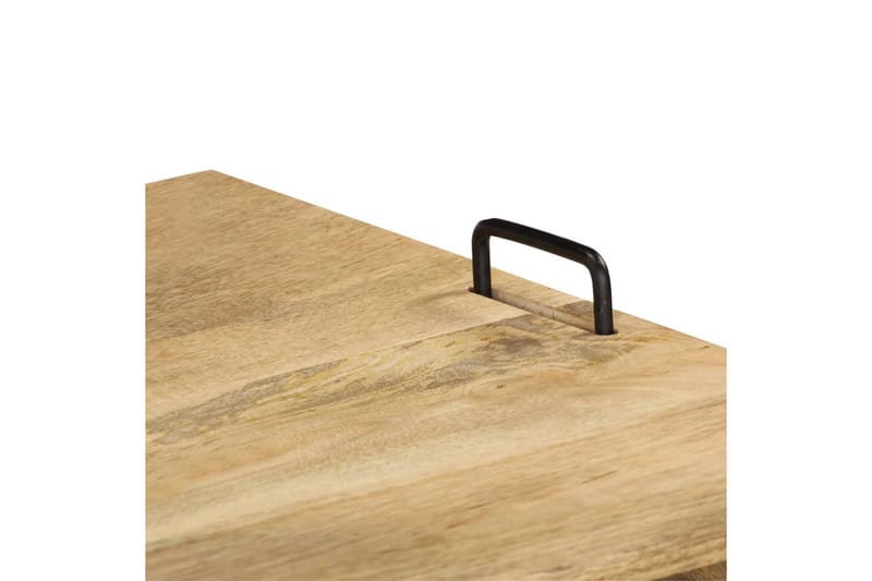 TV-bänk massivt mangoträ 110x35x45 cm - Brun - Möbler - Tv möbel & mediamöbel - TV bänk & mediabänk