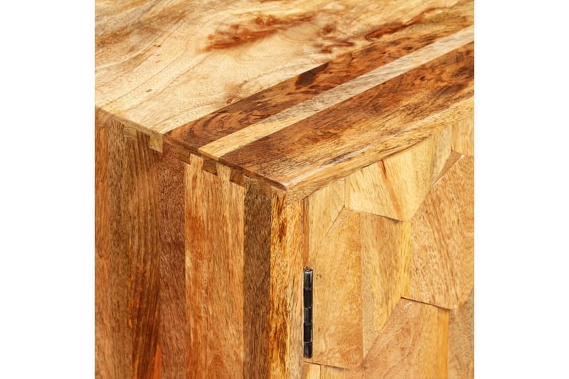 TV-bänk massivt mangoträ 118x35x40 cm - Brun - Möbler - Tv möbel & mediamöbel - TV bänk & mediabänk