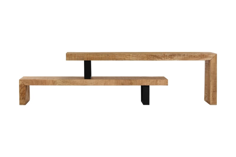 TV-bänk massivt mangoträ - Brun - Möbler - Tv möbel & mediamöbel - TV bänk & mediabänk