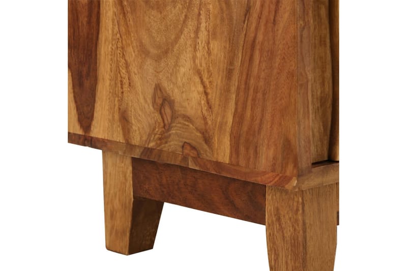 TV-bänk massivt sheshamträ 118x30x40 cm - Brun - Möbler - Tv möbel & mediamöbel - TV bänk & mediabänk