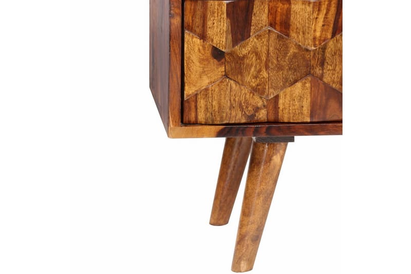 TV-bänk massivt sheshamträ 140x30x40 cm - Brun - Möbler - Tv möbel & mediamöbel - TV bänk & mediabänk