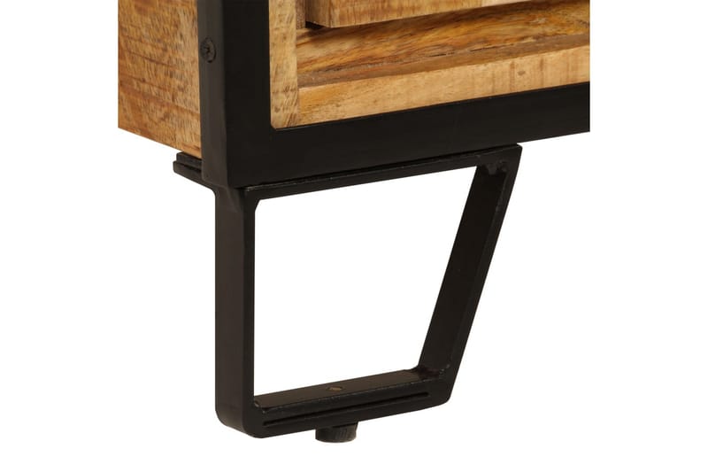 TV-bänk med lådor 120x30x40 cm massivt mangoträ - Brun - Möbler - Tv möbel & mediamöbel - TV bänk & mediabänk