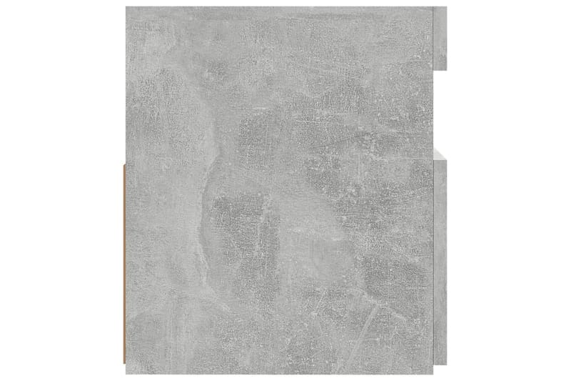 TV-bänk med LED-belysning betonggrå 120x35x40 cm - Grå - Möbler - Tv möbel & mediamöbel - TV bänk & mediabänk