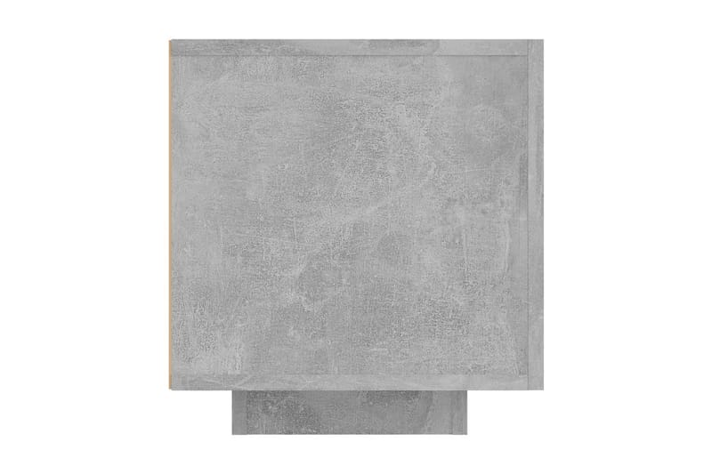 TV-bänk med LED-belysning betonggrå 160x35x40 cm - Grå - Möbler - Tv möbel & mediamöbel - TV bänk & mediabänk