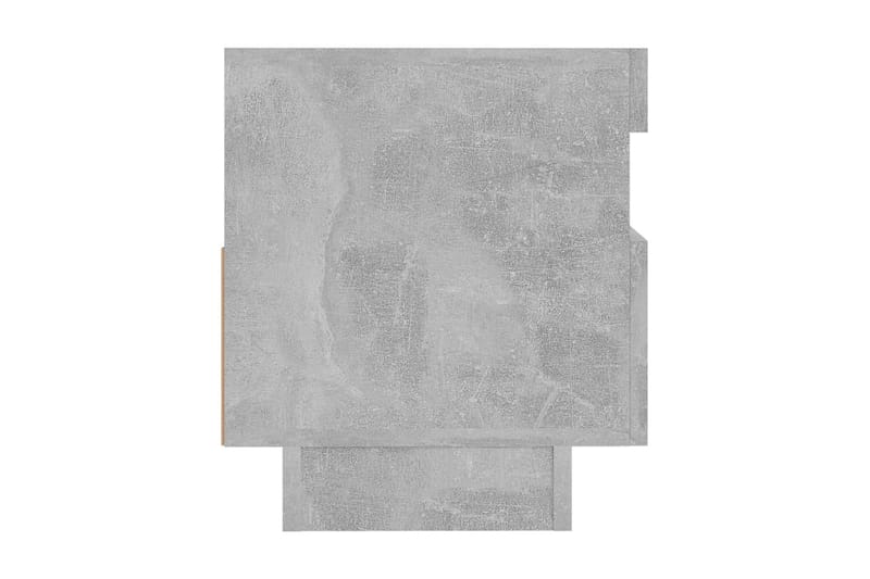 TV-bänk med LED-belysning betonggrå 80x35x40 cm - Grå - Möbler - Tv möbel & mediamöbel - TV bänk & mediabänk