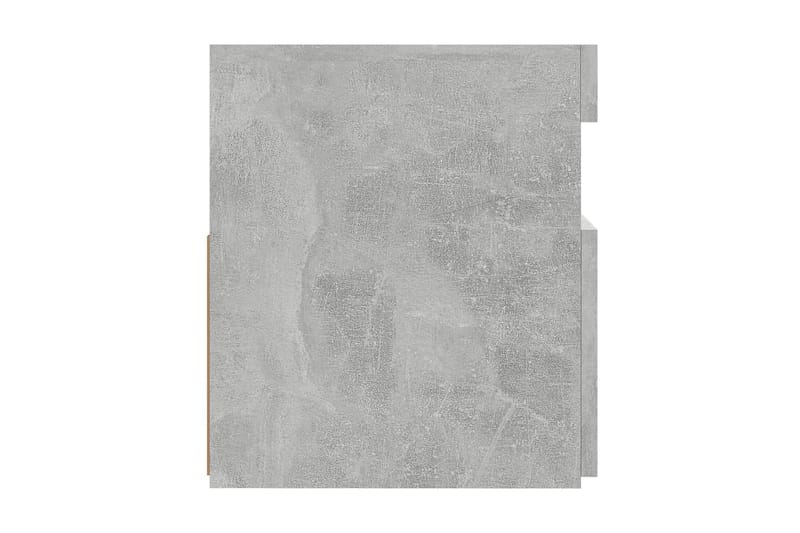 TV-bänk med LED-belysning betonggrå 90x35x40 cm - Grå - Möbler - Tv möbel & mediamöbel - TV bänk & mediabänk