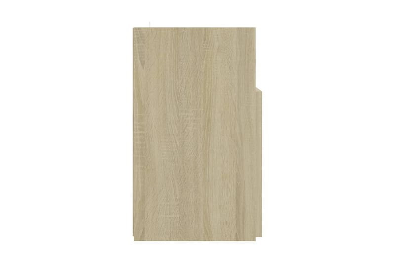 TV-bänk med LED-belysning sonoma-ek 120x30x50 cm - Brun - Möbler - Tv möbel & mediamöbel - TV bänk & mediabänk
